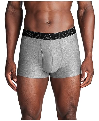 Under Armour Herren Performance Tech 7,6 cm Boxerjock Multipack, Steel Heather-Core 3er-Pack, Large Under Armour Herren Performance Tech 7,6 cm Boxerjock Multipack, Steel Heather-Core 3er-Pack, Large von Under Armour
