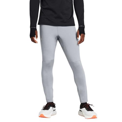 Under Armour Qualifier Elite Cold Lauftights Herren grau, XL von Under Armour