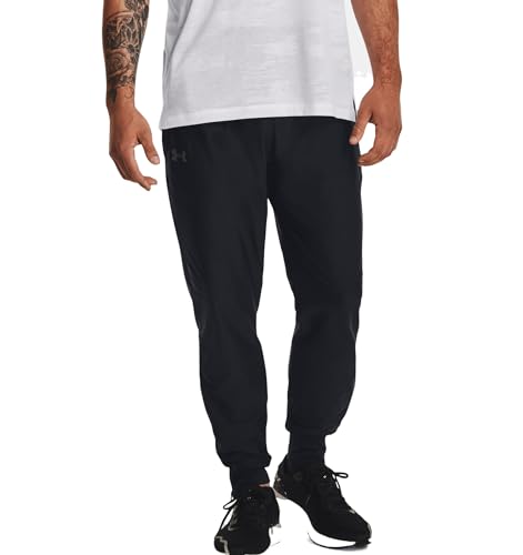 Under Armour Herren Qualifier Run Elite Pants Laufbekleidung Laufhose Black - Schwarz XL von Under Armour