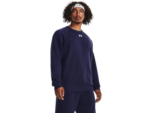 Under Armour Herren Rakip Polar Crew T-Shirt, (410) Nachtblau/weiß, X-Large Tall von Under Armour