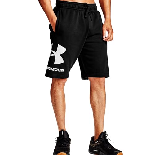 Under Armour Rival Big Logo Short schwarz, L Herren von Under Armour