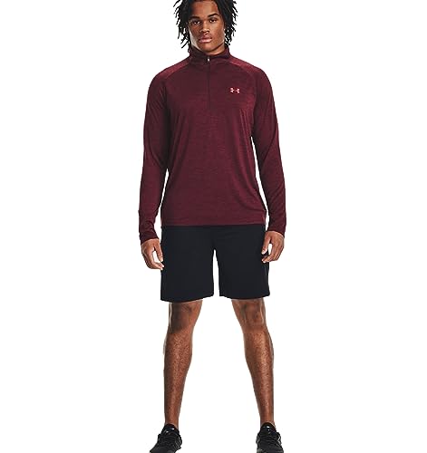 Under Armour Herren Ua Tech ½ Zip Long Sleeve Sweatshirt, Blickdicht, bunt, XXL von Under Armour