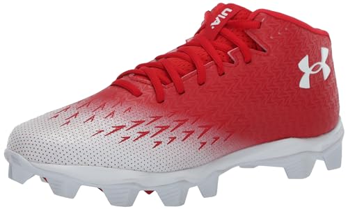 Under Armour Herren Spotlight Franchise Rm 4.0 Fußballschuh, (600) Rot/Weiß/Weiß, 42 EU von Under Armour