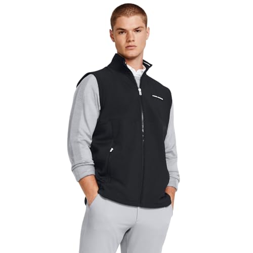 Under Armour Herren Storm Daytona Weste, (001) Schwarz / Weiß / Weiß, XXL von Under Armour