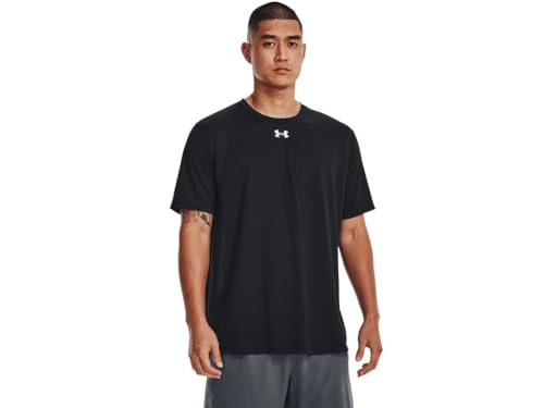 Under Armour Herren Team Tech Loose Black Kurzarm Shirt, Schwarz, XL von Under Armour