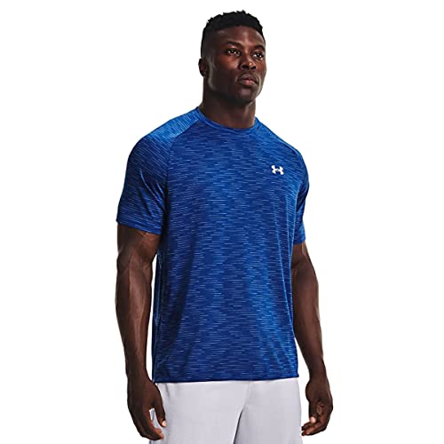 Under Armour Herren Tech 2.0 Dash Kurzarm T-Shirt - Tech Blau - M von Under Armour