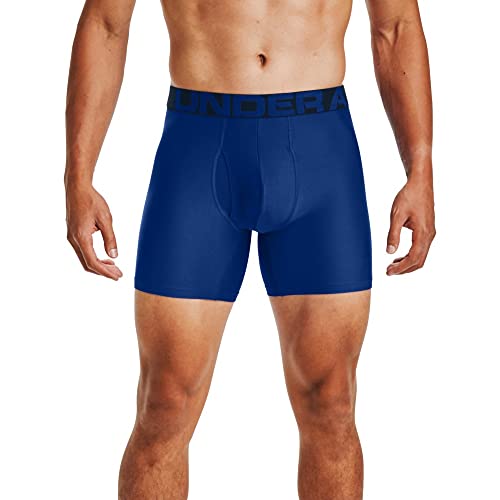 Under Armour Herren Tech 6in 4-Wege-(2 Satz) Boxer - Royal/Academy - XXXXL von Under Armour