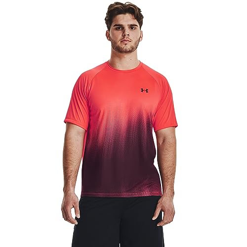 Under Armour Herren Tech Fade T-Shirt, Beta/Dunkles Kastanienbraun, S von Under Armour