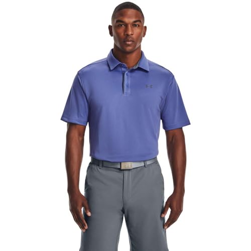Under Armour Herren Tech Golf-Poloshirt Hemd, Starlight (561)/Pitch Gray, XX-Large von Under Armour