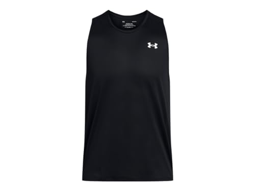 Under Armour Herren Tech Tank Top, (001) Schwarz/Weiß, 4X-Groß von Under Armour