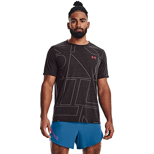 Under Armour Herren Trail T-Shirt Laufbekleidung T-Shirt Grau - L von Under Armour