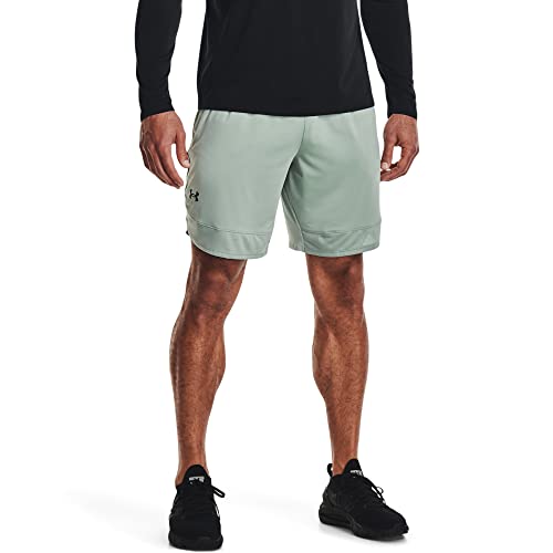 Under Armour Herren Trainingshose aus Stretchmaterial Kurze Hose, (781) Opalgrün/Schwarz, Groß von Under Armour