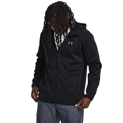 Under Armour Essential Trainingsjacke Herren schwarz/grau, L von Under Armour