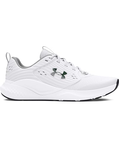 Under Armour Herren UA Charged Commit TR 4 Trainingschuhe, White/Mod Gray/Forest Green, 48.5 EU von Under Armour