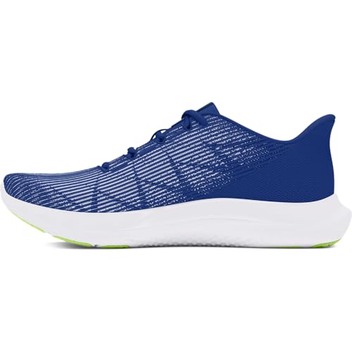 Under Armour Herren UA Charged Speed Swift Laufschuhe, Tech Blue/Tech Blue/Morph Green, 39.5 EU von Under Armour