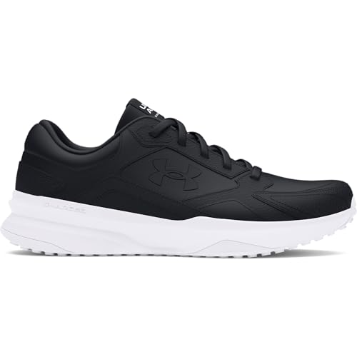 Under Armour Herren UA Edge LTHR Trainingschuhe, Black/Black/White von Under Armour
