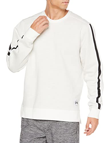 Under Armour-Herren UA Essential Fleece Heritage Crewneck, weiß - white (white), L von Under Armour