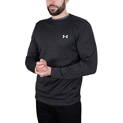 Under Armour Herren UA Fleece Leichte Mannschaft Sweater - Schwarz - M von Under Armour