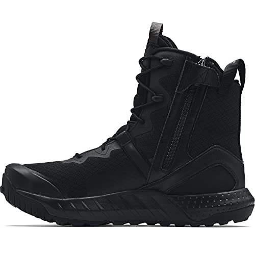 Under Armour Herren UA Micro G Valsetz Zip Trekking Shoes,buty taktyczne, Black/Black/Jet Gray, 42.5 EU von Under Armour