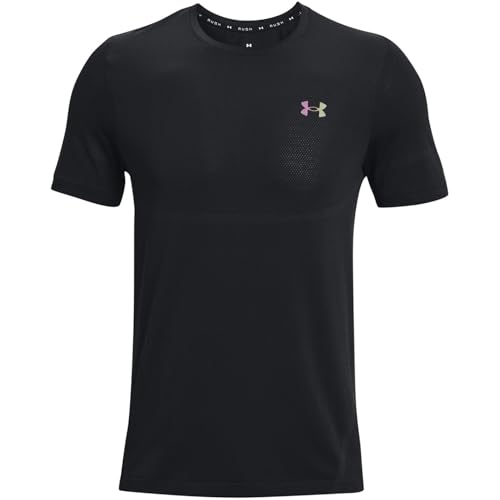 Under Armour Herren UA RUSH Seamless Legacy Short Sleeve, schwarzes, L von Under Armour