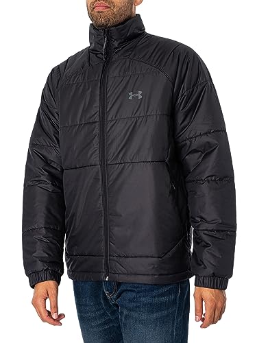 Under Armour Herren UA STRM INS JKT Jacke, Black / / Pitch Gray, M von Under Armour