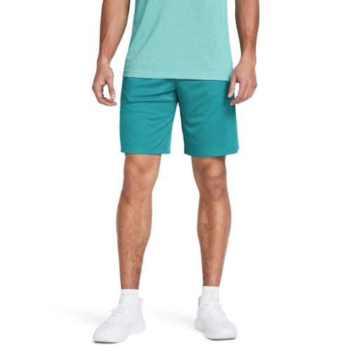 Under Armour Herren UA Tech™ Graphic Shorts, (464) Circuit Teal/Black, Mittel von Under Armour