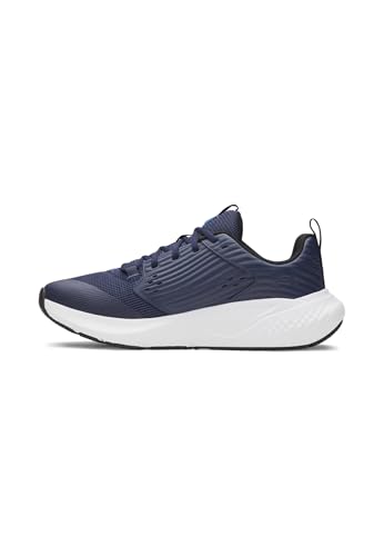 Under Armour Herren Charged Commit Training 4, atmungsaktive Herren Trainingsschuhe, stoßdämpfende Fitnessschuhe,Washed Navy / Distant Gray / Black,43 von Under Armour