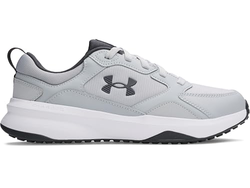 Under Armour Herren Charged Edge, stoßdämpfende Trainingsschuhe, atmungsaktive Fitnessschuhe mit trittsicherer Sohle,Mod Gray / Distant Gray / Anthracite,47.5 von Under Armour