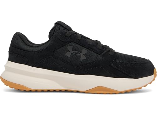 Under Armour Herren Edge SUEDE, Sportschuhe für Indoor und Outdoor, atmungsaktive Trainingsschuhe mit gepolsterter Sohle, stylischer Fitnessschuh mit Wildleder,Black / Stone / Black,42.5 Under Armour Herren Edge SUEDE, Sportschuhe für Indoor und Outdoor, atmungsaktive Trainingsschuhe mit gepolsterter Sohle, stylischer Fitnessschuh mit Wildleder,Black / Stone / Black,42.5 von Under Armour