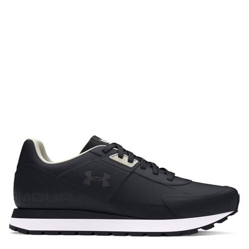 Under Armour Herren Ua Essential Runner Sneaker, Schwarz Weiß Schwarz, 45 EU von Under Armour