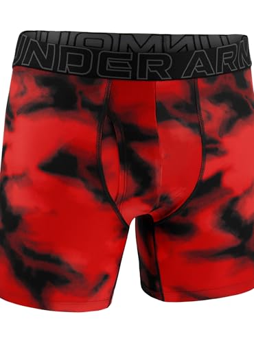 Under Armour Herren Ua Performance Tech-Print 6 Inch,Racer Red Retroshorts, XXX-Large von Under Armour