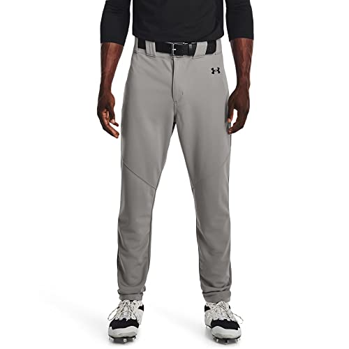 Under Armour Herren Utility Striaght Leg Pipe 22 Hose, (080) Baseball Grau/Schwarz/Schwarz, Large von Under Armour