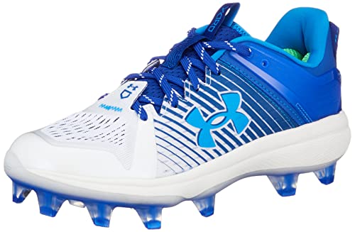 Under Armour Herren Yard Low Mt TPU Baseball Cleat Schuh, (400) Royal/White/White, 49.5 EU von Under Armour