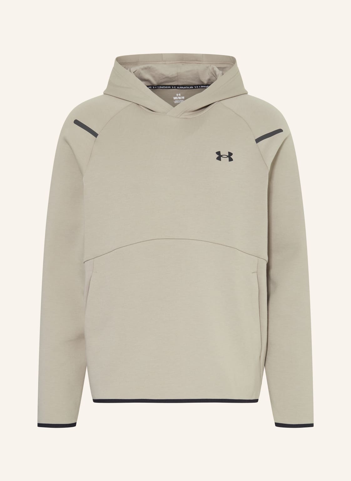 Under Armour Hoodie Unstoppable beige von Under Armour