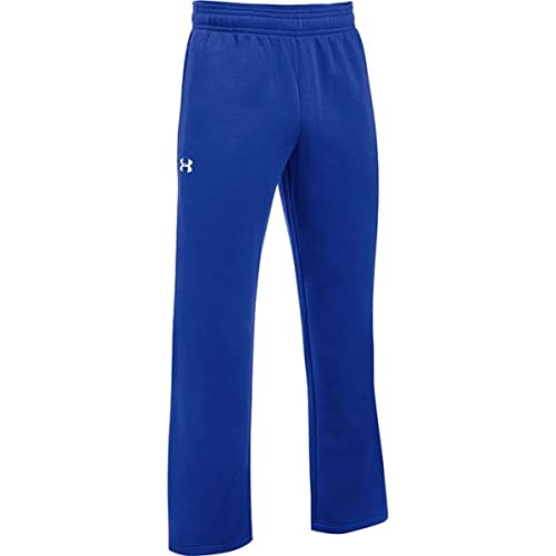 Under Armour Hustle Fleece Pants, Royal Blue (400)/White, Small von Under Armour