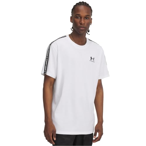 Under Armour Icon Heavyweight Taping Short Sleeve T-Shirt M von Under Armour