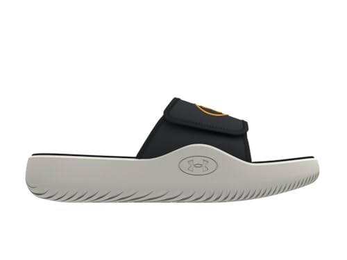 Under Armour Ignite Pro 8 Slide Sandale für Herren, (102) Weiß/Schwarz/Weiß, 17 von Under Armour