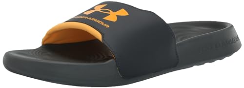 Under Armour Ignite Select Slide Sandale für Herren, (102) Castlerock/Castlerock/Nova Orange, 40 EU von Under Armour