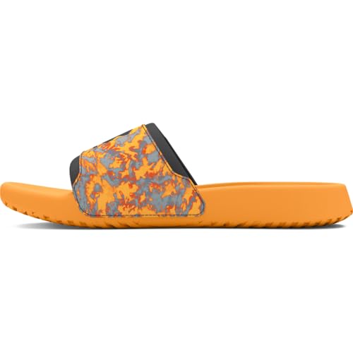 Under Armour Ignite Select Slide Sandale für Herren, (800) Nova Orange/Castlerock/Castlerock, 47.5 EU von Under Armour