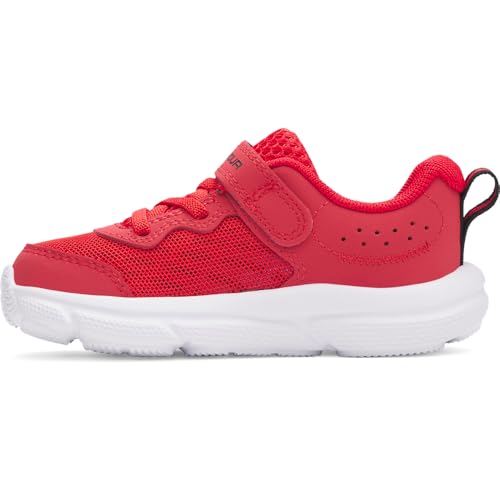 Under Armour Infant Assert 10 Laufschuhe für Kinder, (602) Rot/Atlantis-Blau/Schwarz, 7 Infant von Under Armour