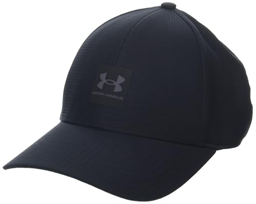 Under Armour - - Iso-Chill ArmourVent STR-Mütze für Herren, Kolorit Black/Castlerock (001), Größe: M/L von Under Armour