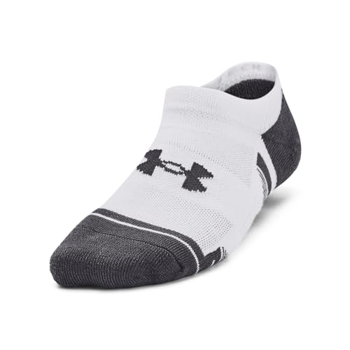 Under Armour Jugend Unisex Performance Tech No-Show Socken, Weiß, XS von Under Armour
