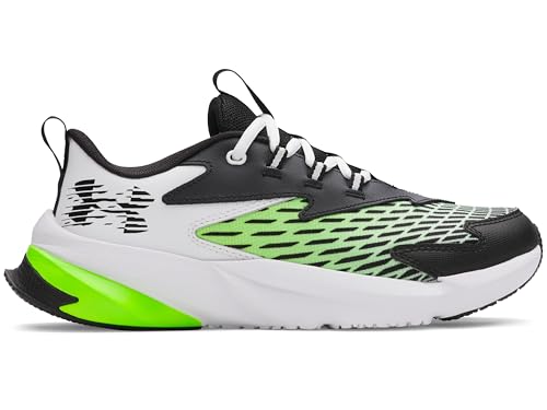 Under Armour Ua BGS Scramjet 7 Sneaker, White Hyper Green Black, 37.5 EU Under Armour Ua BGS Scramjet 7 Sneaker, White Hyper Green Black, 37.5 EU von Under Armour