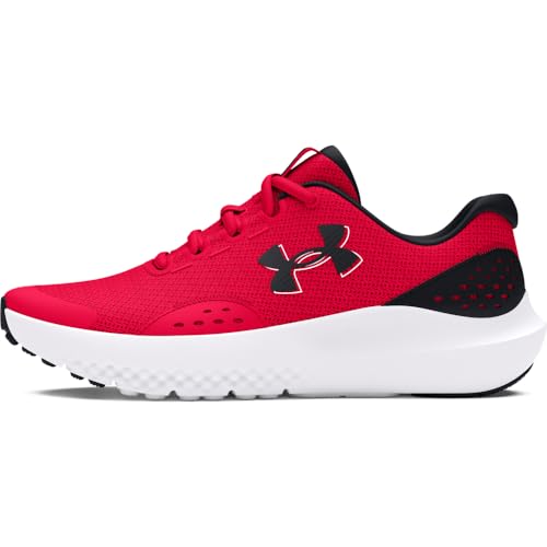 Under Armour Jungen UA BGS Surge 4, Laufschuhe mit reaktionsstarker Stoßdämpfung, Jungen Turnschuhe mit hervorragender Polsterung Under Armour Jungen UA BGS Surge 4, Laufschuhe mit reaktionsstarker Stoßdämpfung, Jungen Turnschuhe mit hervorragender Polsterung von Under Armour