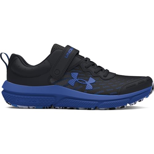 Under Armour Jungen UA BPS Assert 10 AC Laufschuhe, Black/Tech Blue/White von Under Armour