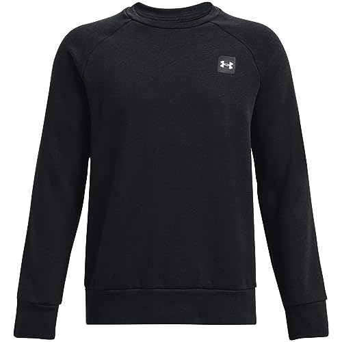 Under Armour Jungen UA Rival Fleece Crew, leichtes Sweatshirt, warmer und weicher Fleece Pullover von Under Armour