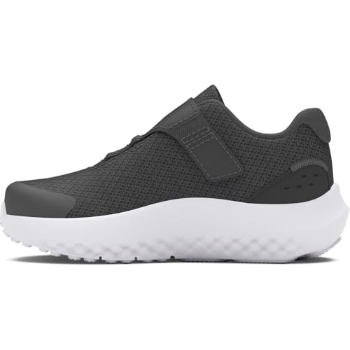 Under Armour Jungen Surge 4 AC, leichte und atmungsaktive Laufschuhe, gepolsterte Joggingschuhe für langen Komfort,Castlerock / Anthracite / Anthracite,26 von Under Armour