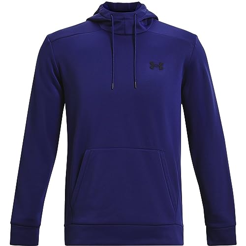 Under Armour Kapuzen-Sweatshirt aus Fleece, Oberteile f r Herren, (468) Sonar blau/schwarz, XL von Under Armour