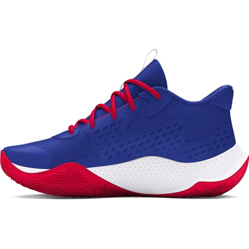 Under Armour Kinder Basketballschuhe Grade School Jet 23 3026635 Team ROYAL/Red/White 35.5 von Under Armour