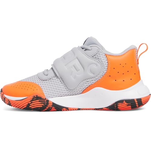 Under Armour Kinder Grade School Zone Basketball 2 Schuh, (011) Mod Gray/Ares Red/Black, 6.5 Big Kid von Under Armour